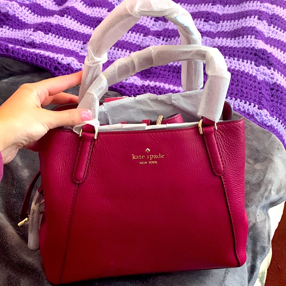 Kate spade bag with small wallet to match